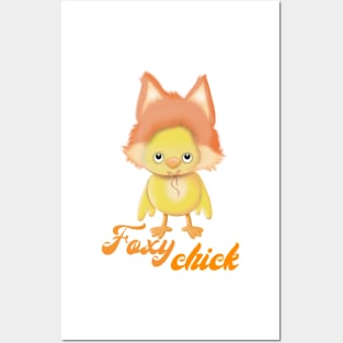 Foxy chick Posters and Art